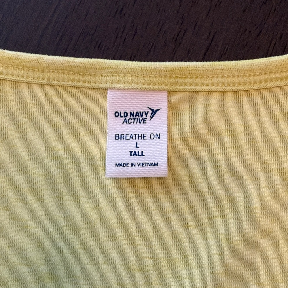 Old Navy Active Yellow Romper - Picture 2 of 7